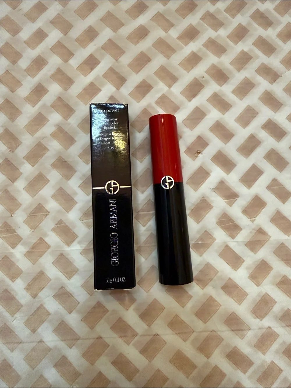 Giorgio Armani Lipstick in Rich Wine Red